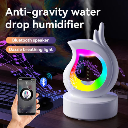 Creative Anti Gravity air Humidifier Ultrasonic Water Drop Diffuser USB for Home Bedroom Office